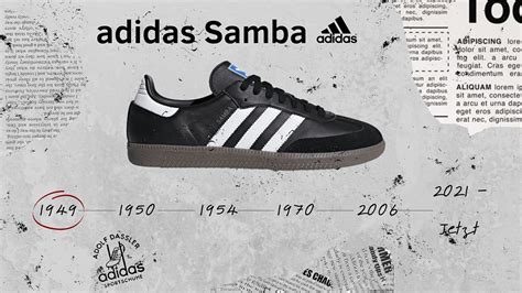 Aus den Archiven die Geschichte des adidas Samba